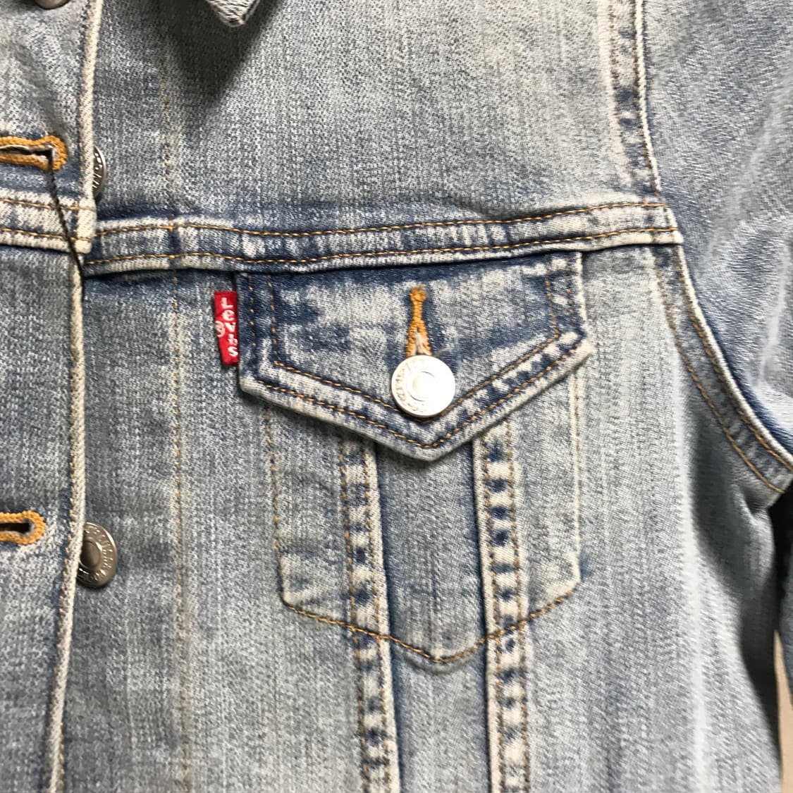 리바이스 데님 자켓 XS 상품이미지3
