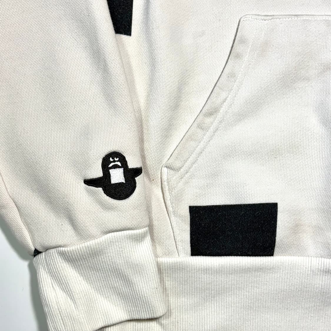 아디다스 마크 곤잘레스 화이트 후드 M 상품이미지3