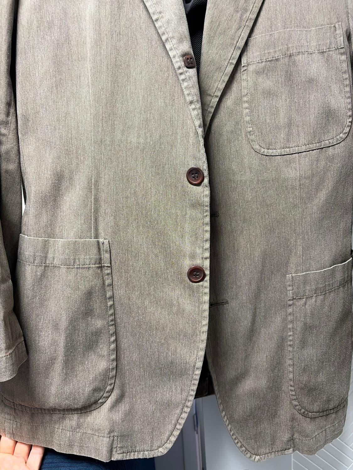 C.P. 컴퍼니 브라운 면 자켓 상품이미지6