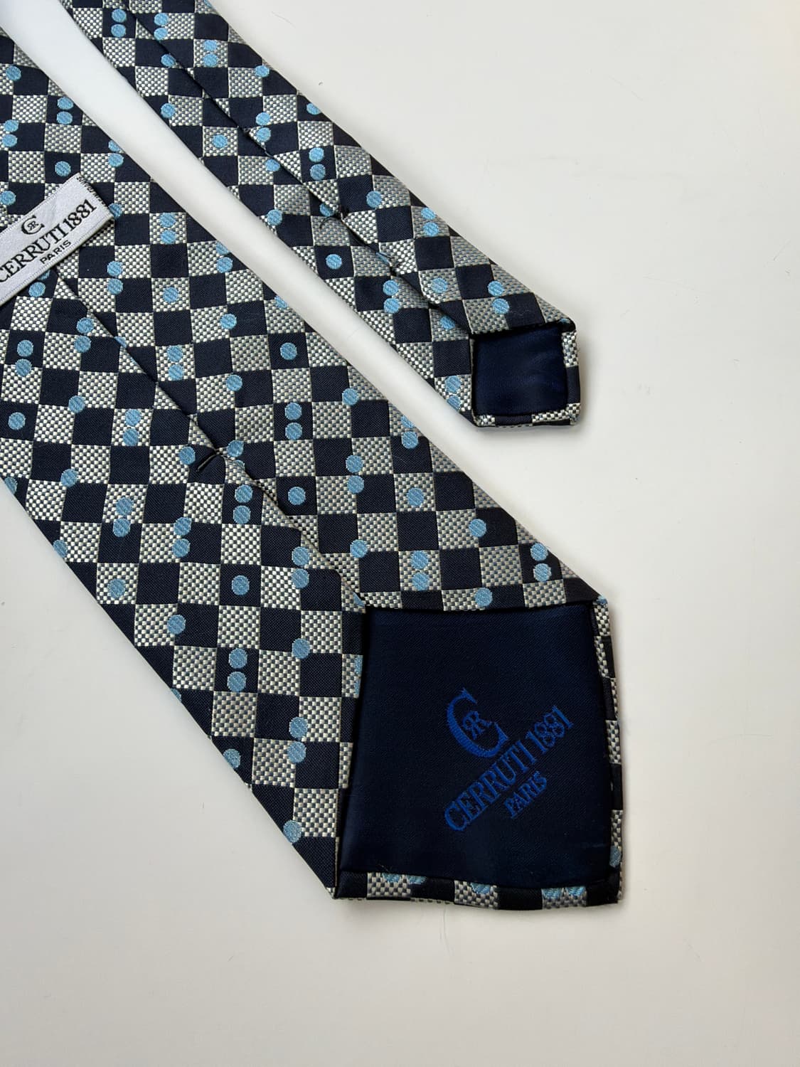세루티1881 (CERRUTI1881) 실크 넥타이 9cm 상품이미지5