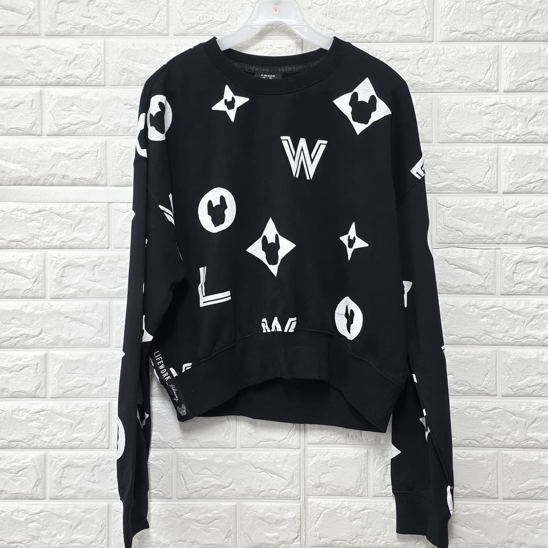 택포) 라이프워크 블랙 패턴 트레이닝 세트 Free 새상품 상품이미지1