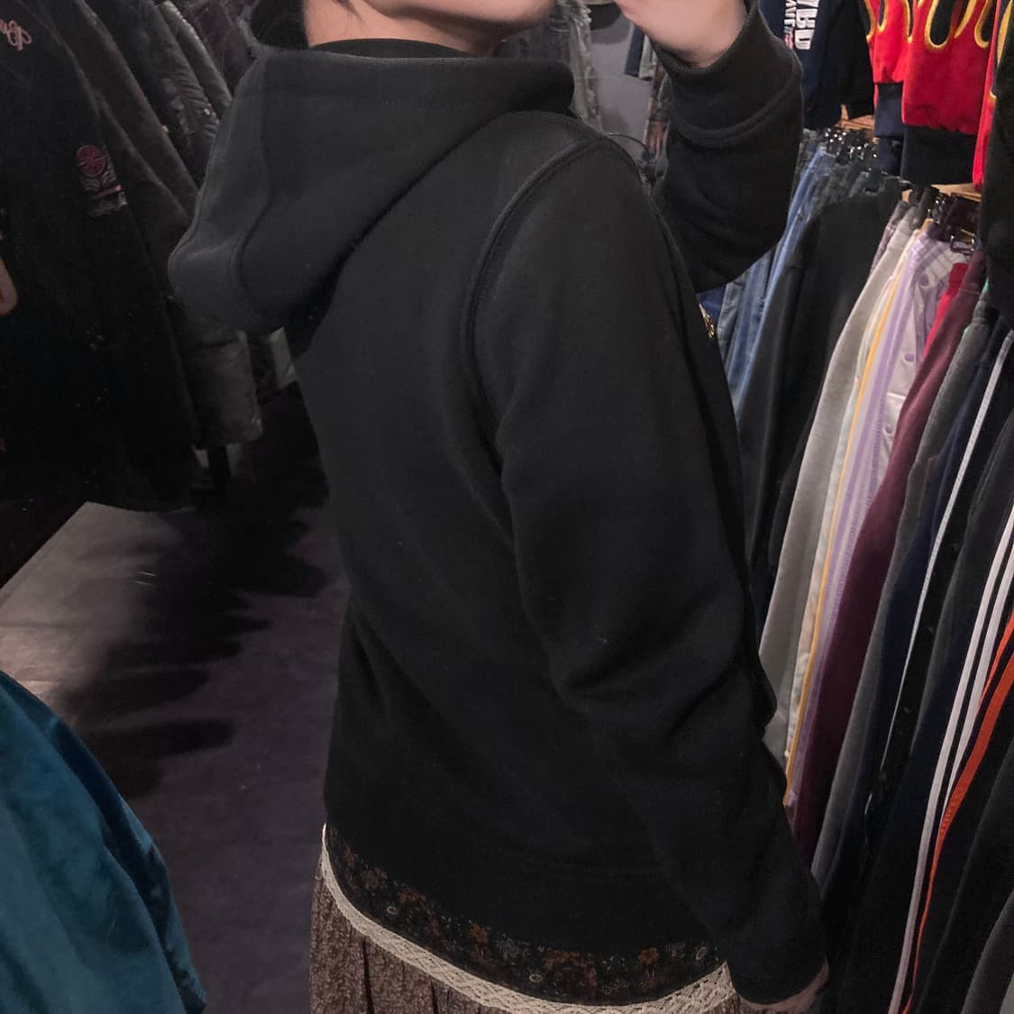 [IM]칼하트 릴렉스핏 후드집업 블랙 상품이미지2