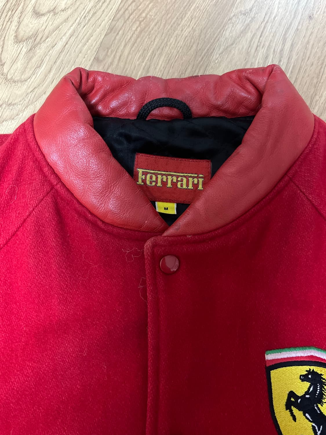 90s ferrari 페라리 울 바시티 자켓 상품이미지8