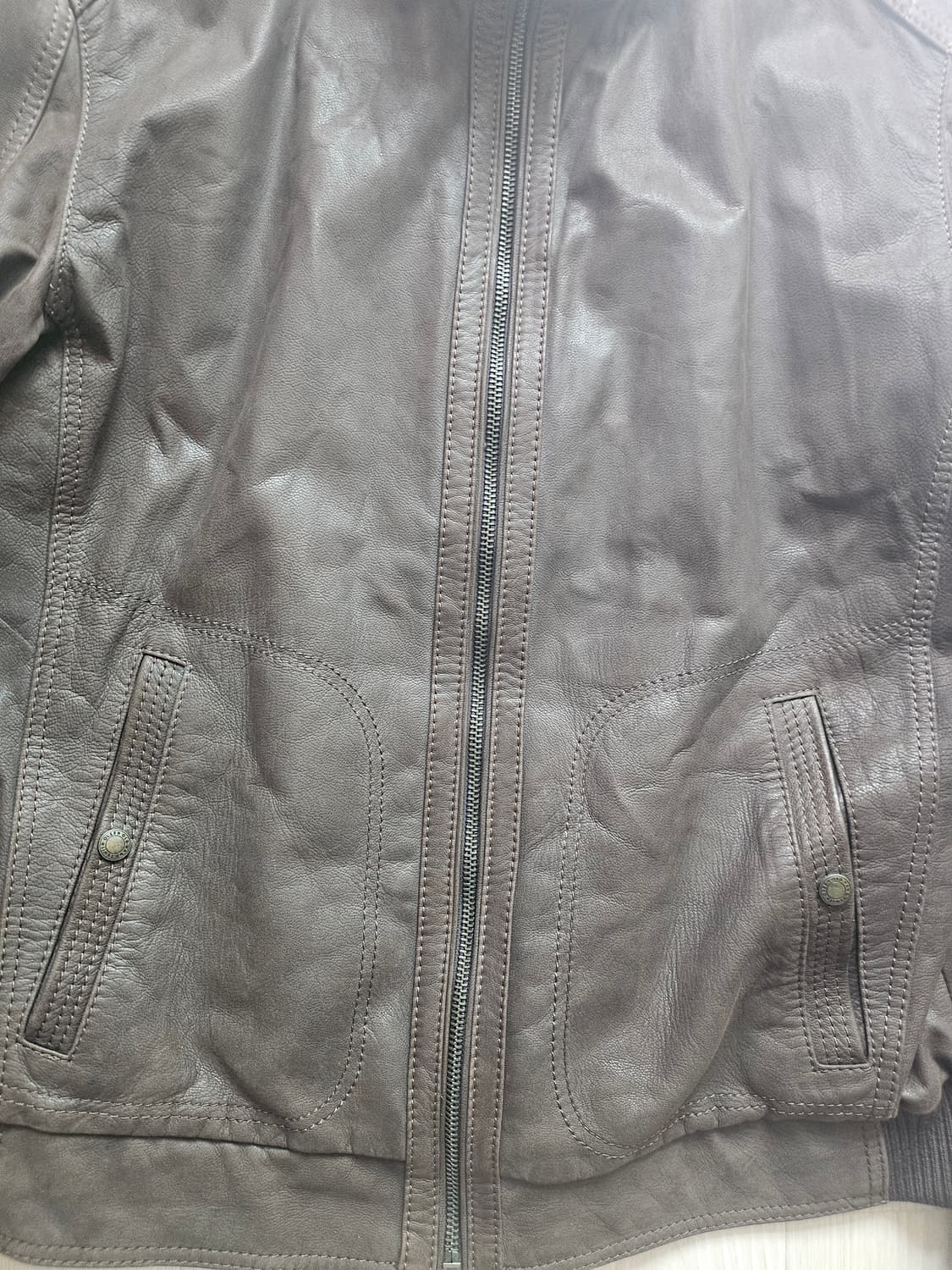 올젠 산양가죽자켓 상품이미지3