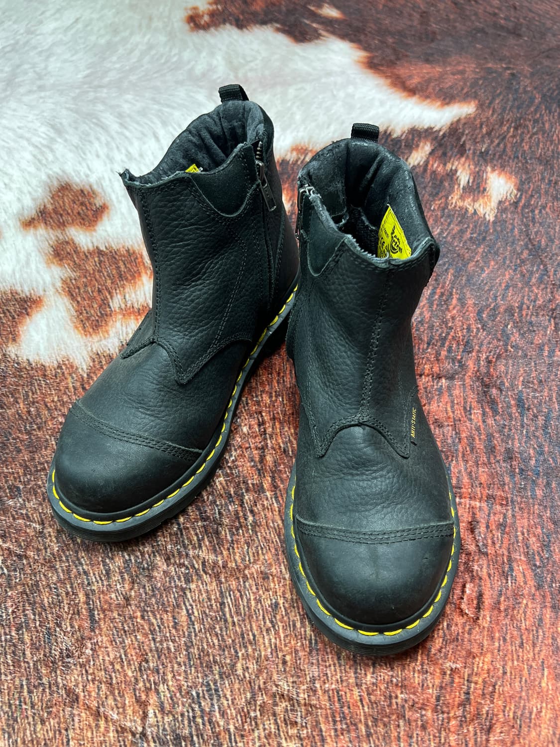 [240] 닥터마틴 스틸토 세이프티 첼시부츠 블랙 상품이미지1