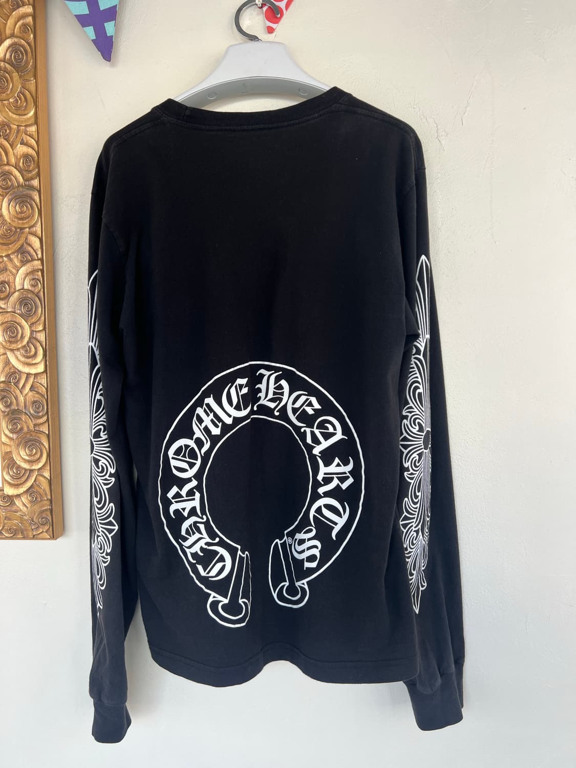 [m] 크롬하츠 홀스슈 플로랄 롱슬리브 상품이미지2