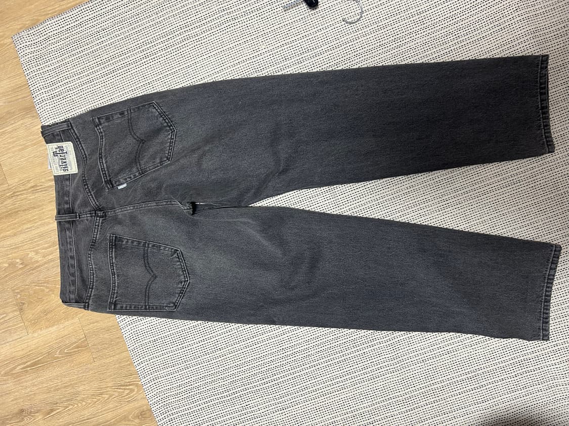 리바이스 실버탭 루즈핏 블랙진 상품이미지4