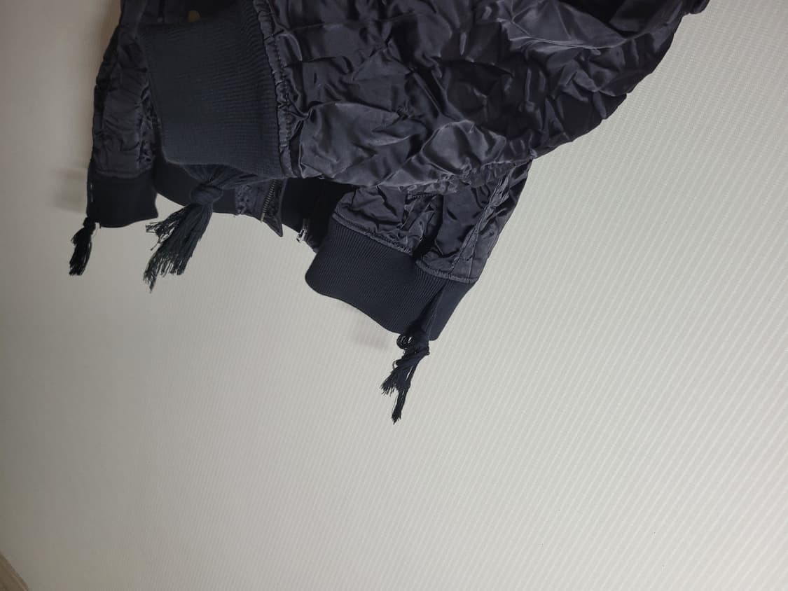 파세타즘 주름가공 봄버 자켓 상품이미지8