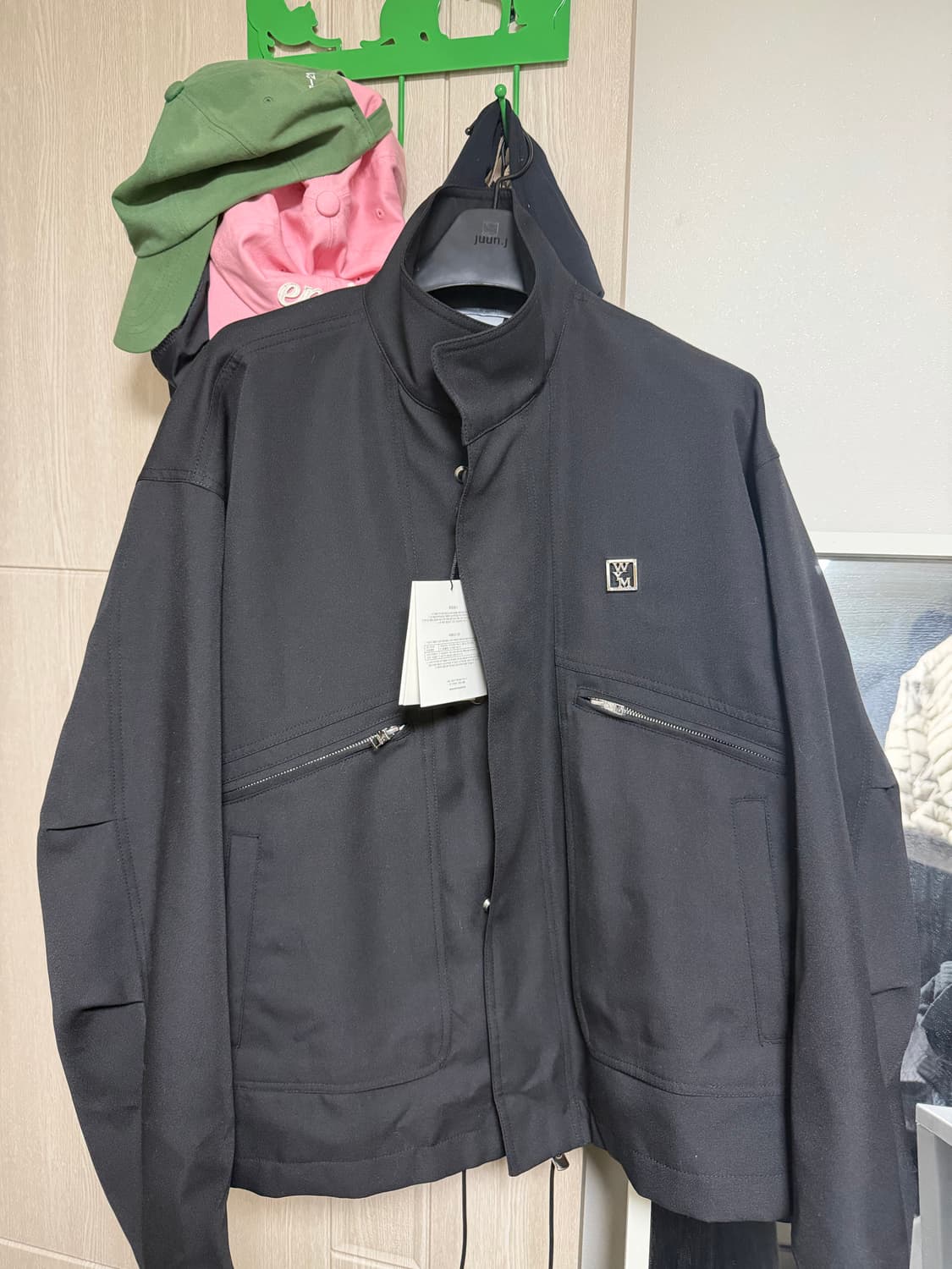 우영미25ss하이넥 자켓 새상품입니다. 상품이미지1