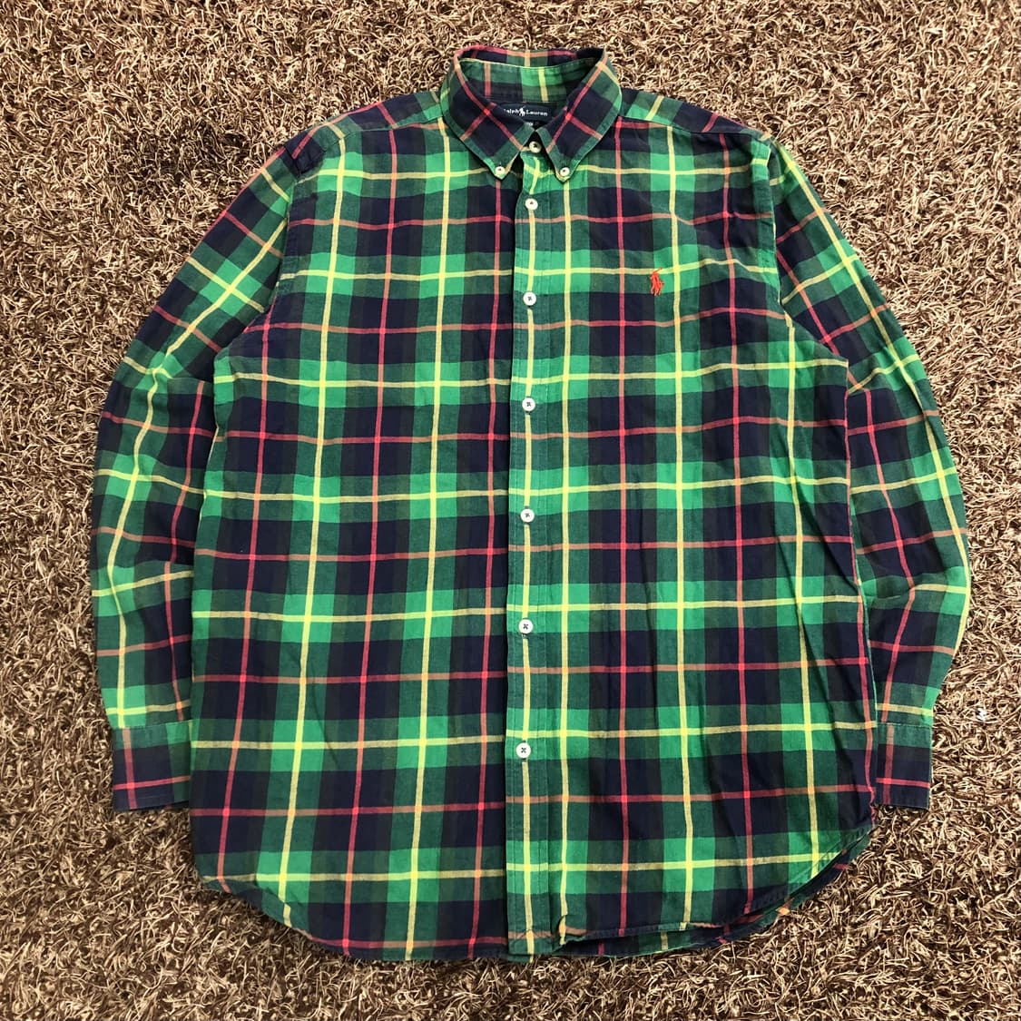 폴로 랄프로렌 걸즈 체크 셔츠 상품이미지2