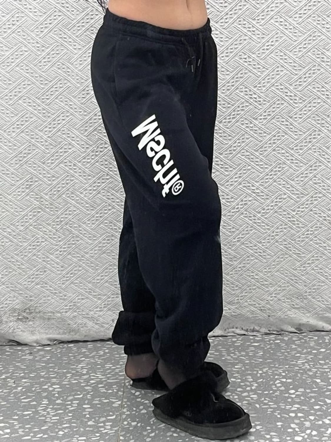 미스치프 빈티지 스트릿 힙합 캐주얼 빅로고 스웻팬츠 M C07982 상품이미지2