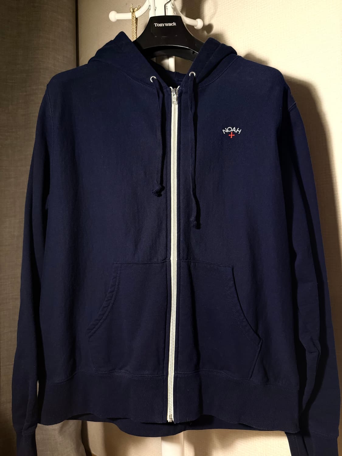NOAH navy hoodie 상품이미지1