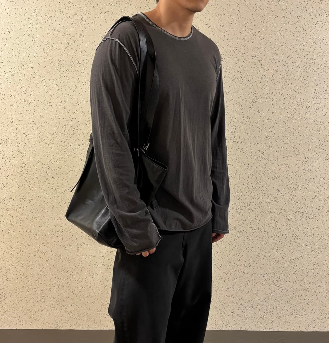 os) MM6 마르지엘라 레더 숄더백 느린양반 상품이미지9