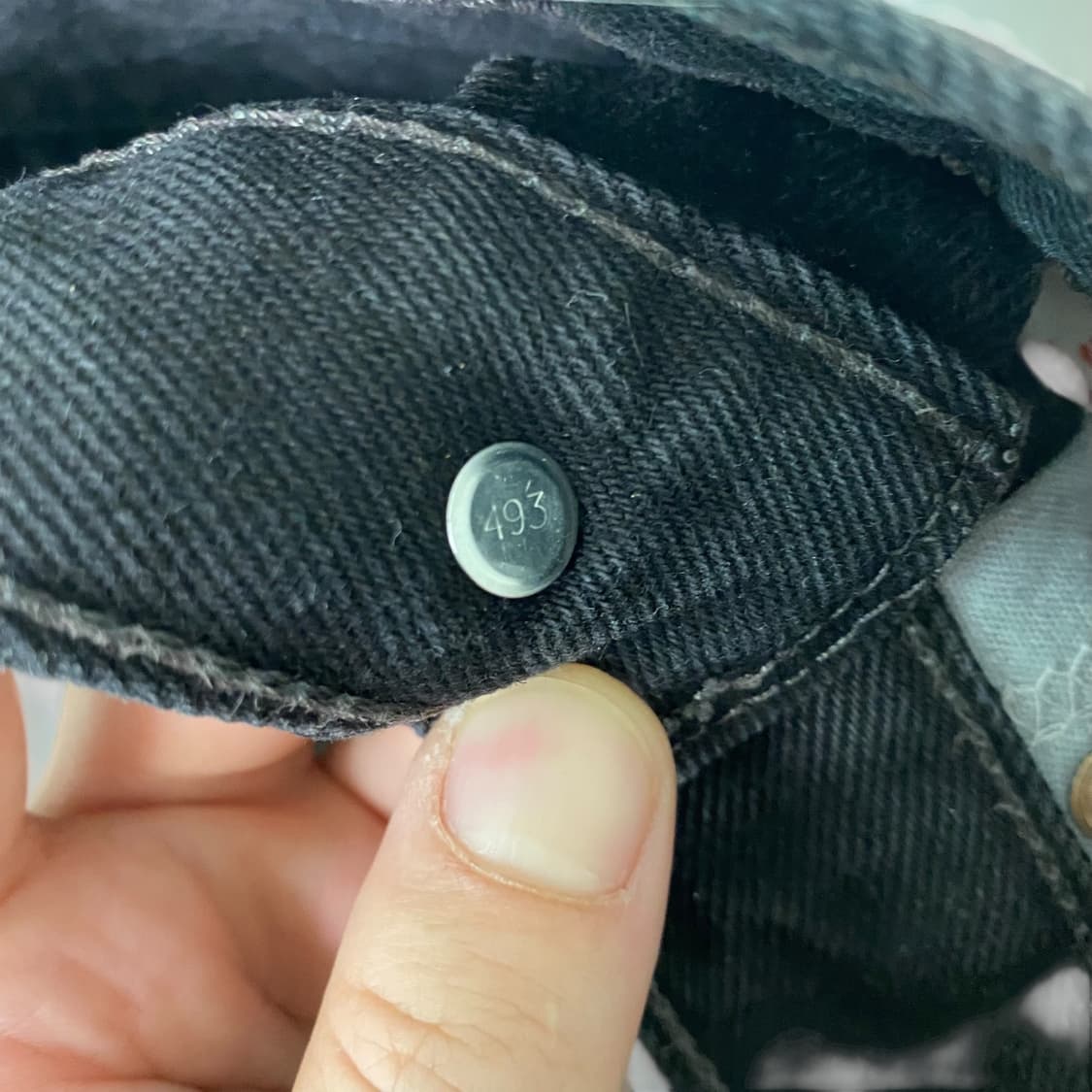 (32)90s 리바이스550 흑청 데님 청바지 상품이미지8