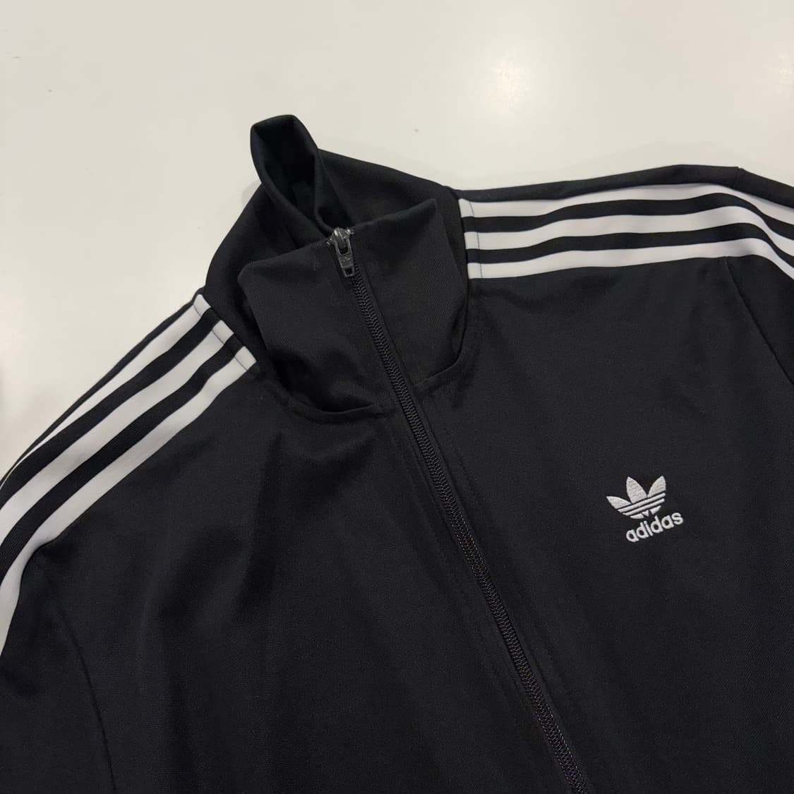 [2XL] 아디다스 베켄바우어 삼선 트랙탑 져지 집업 블랙 D907 상품이미지3