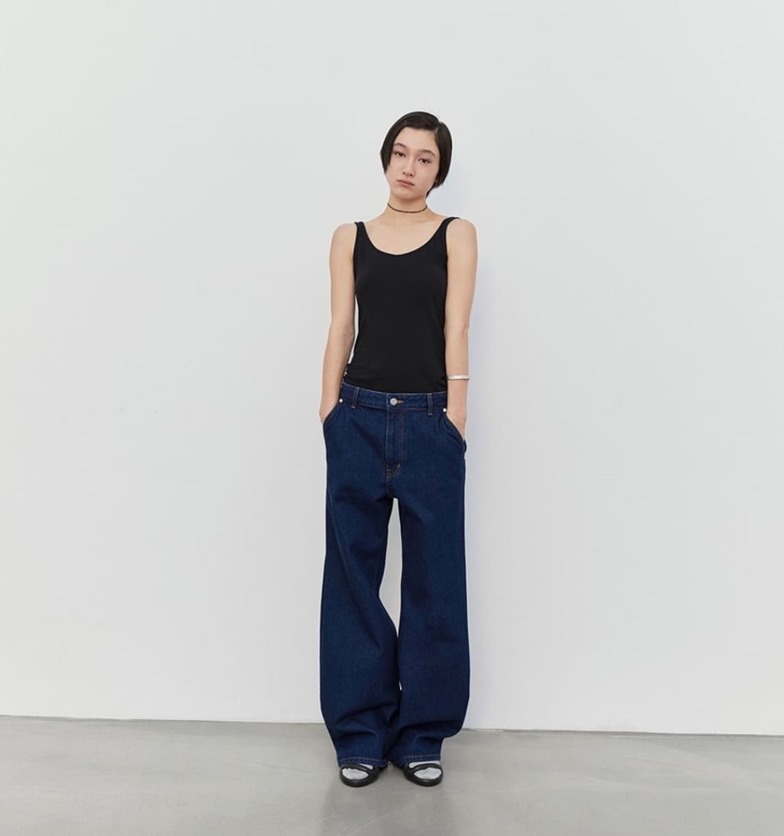 burmula 커브드 데님 상품이미지1