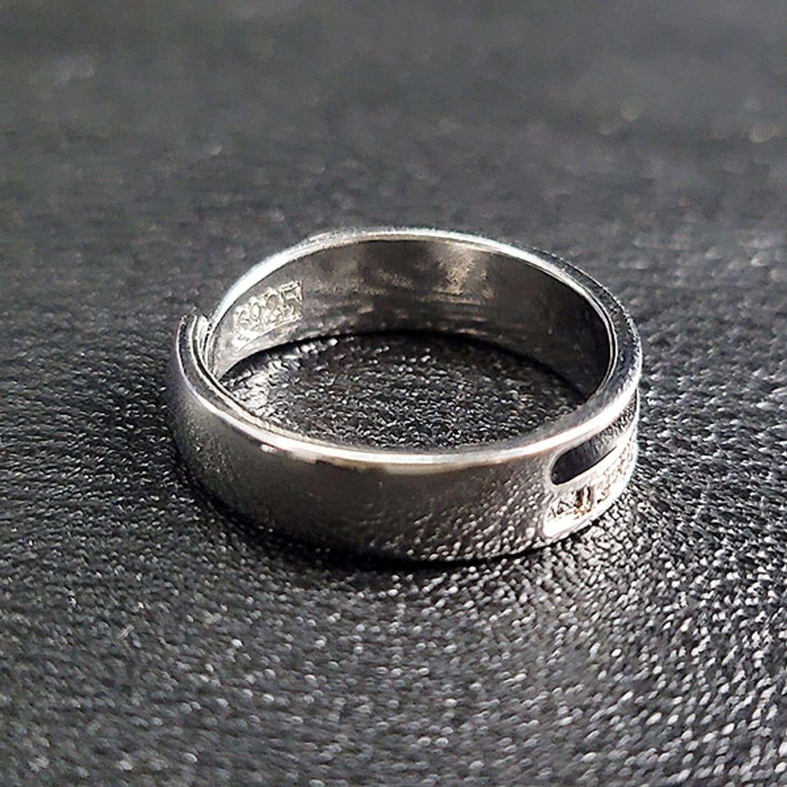 사랑과평화 실버 남자 엔틱 빈티지 명품 기독교 천주교 반지 상품이미지4