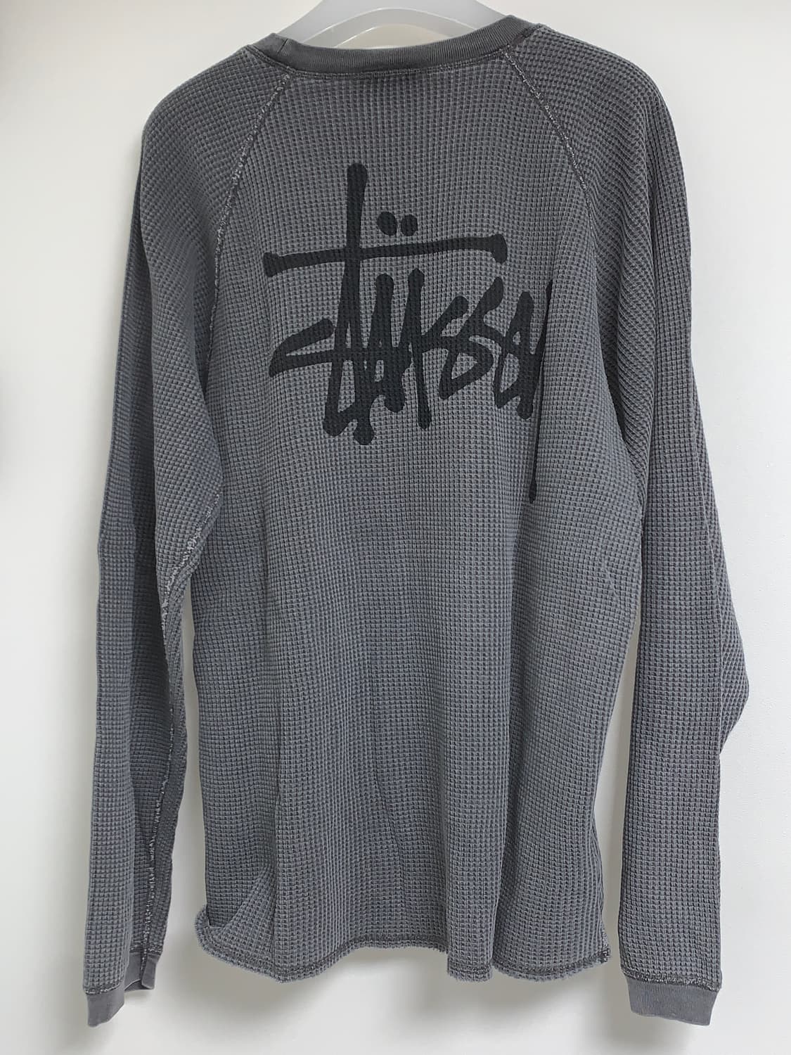 스투시 래글런 써멀 롱슬리브 크루 L 상품이미지1