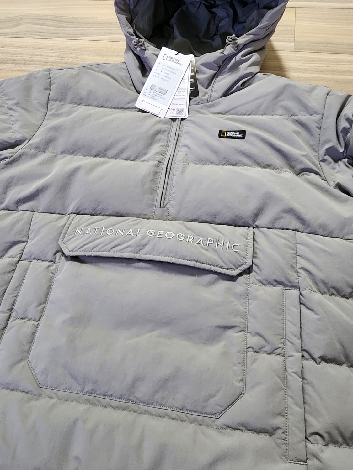 내셔널지오그래픽아노락다운점퍼오리털패딩L 상품이미지3