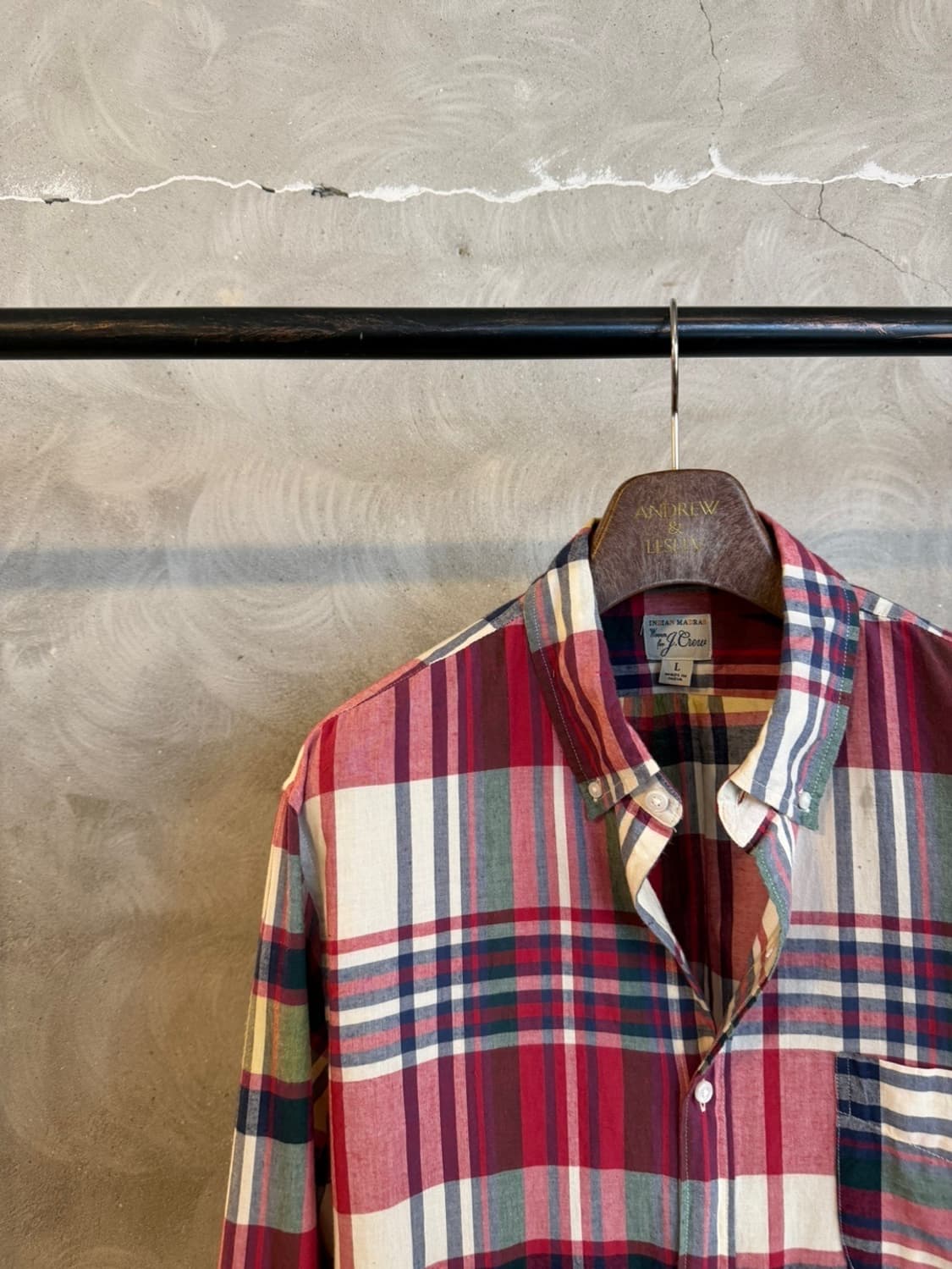 제이크루 마드라스 셔츠 105 상품이미지2