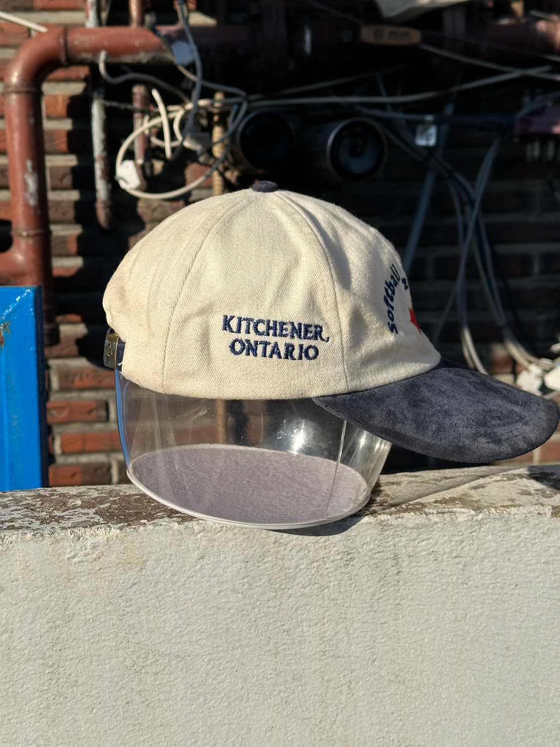 [F] 90s 빈티지 소프트볼 캐나다 볼캡 모자 상품이미지4