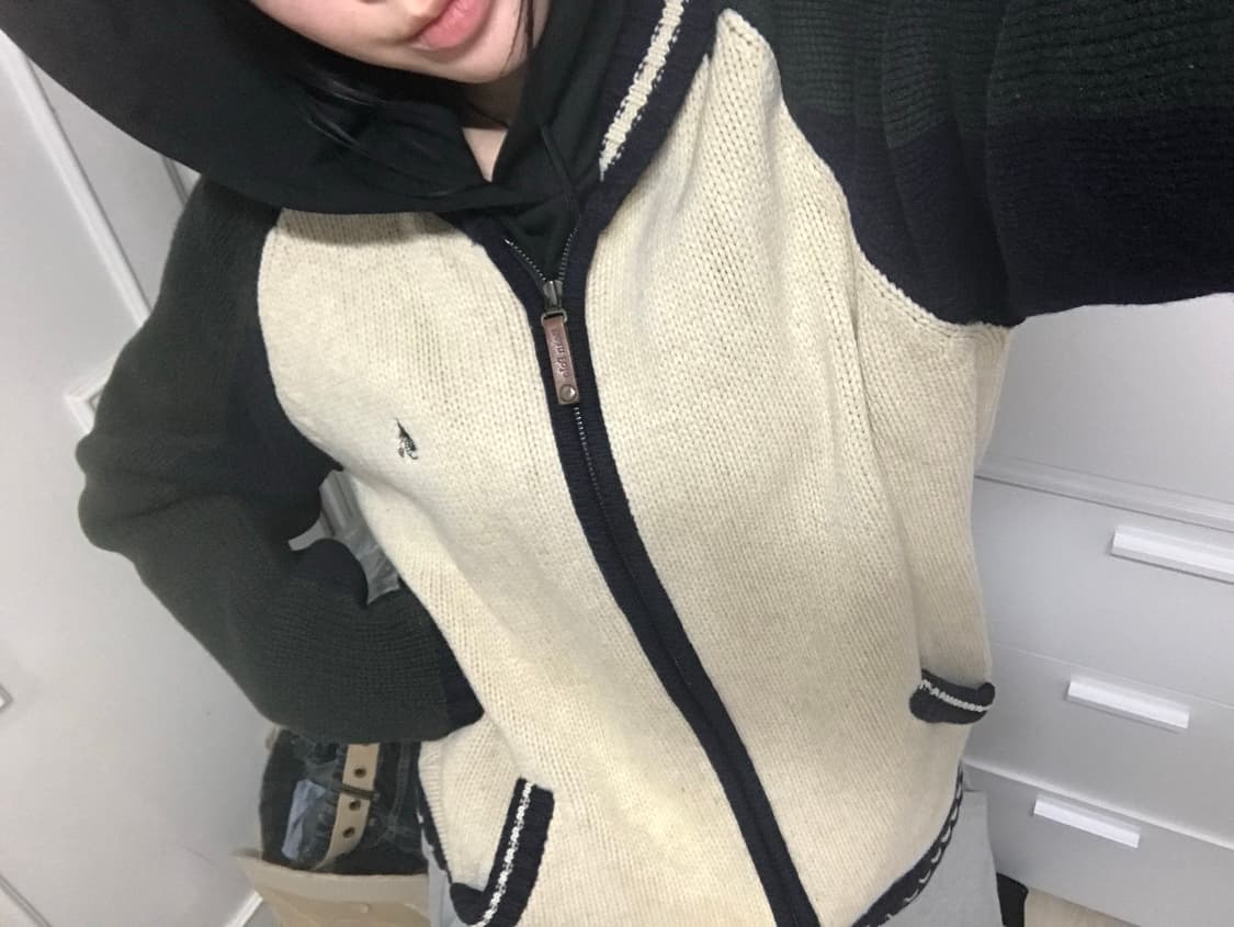 빈폴 니트 집업 상품이미지2