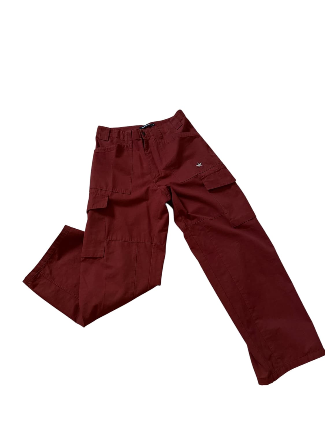 해칭룸 VTG Star Fatigue Pants Washed Red 상품이미지2