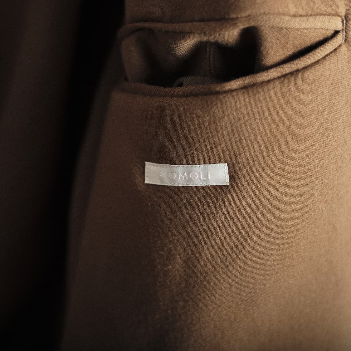 코모리 울 더플코트 베이지 2(100-105)사이즈 상품이미지10