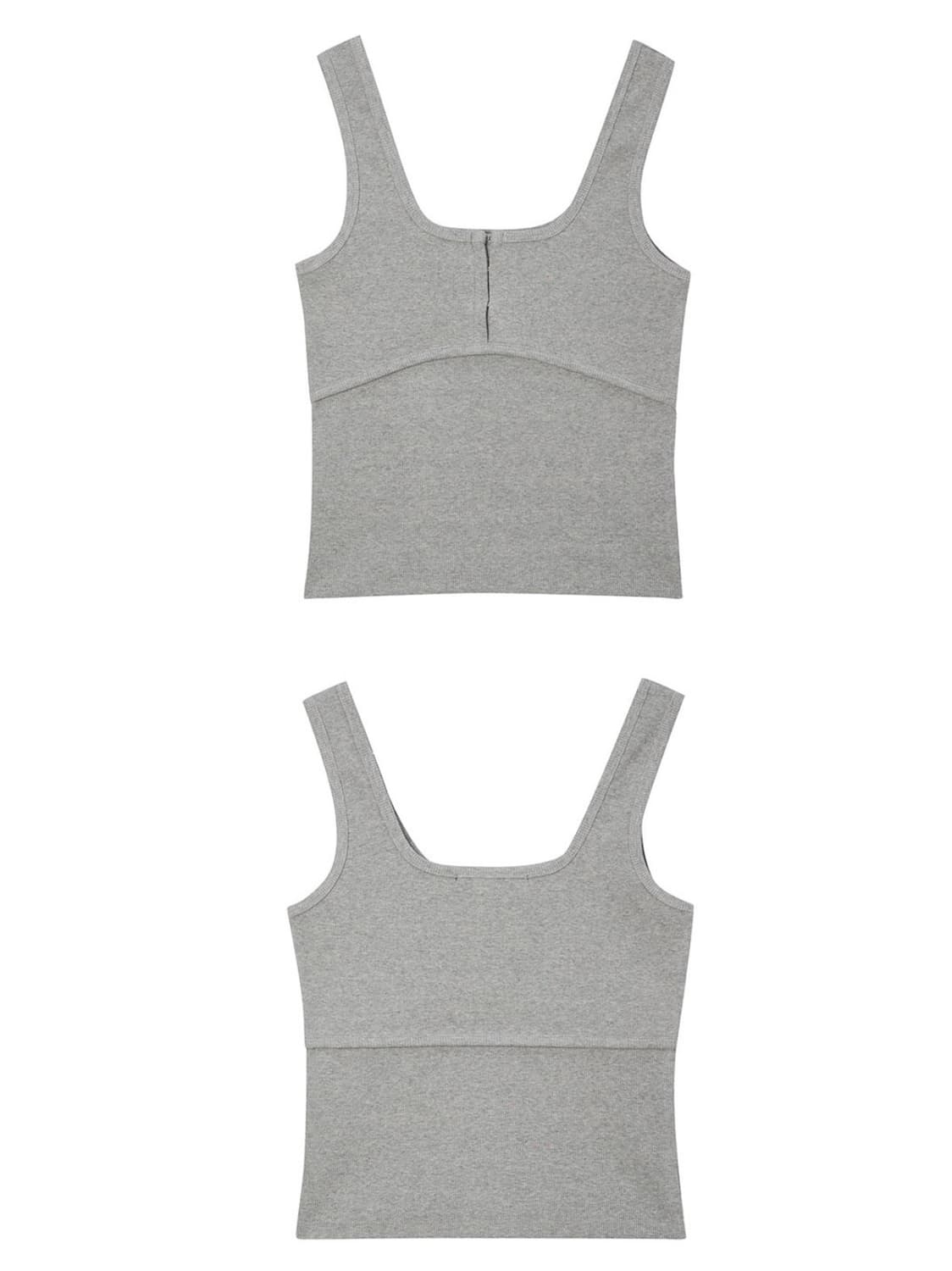 LCDC BUSTIER DETAIL TANK TOP M 상품이미지4