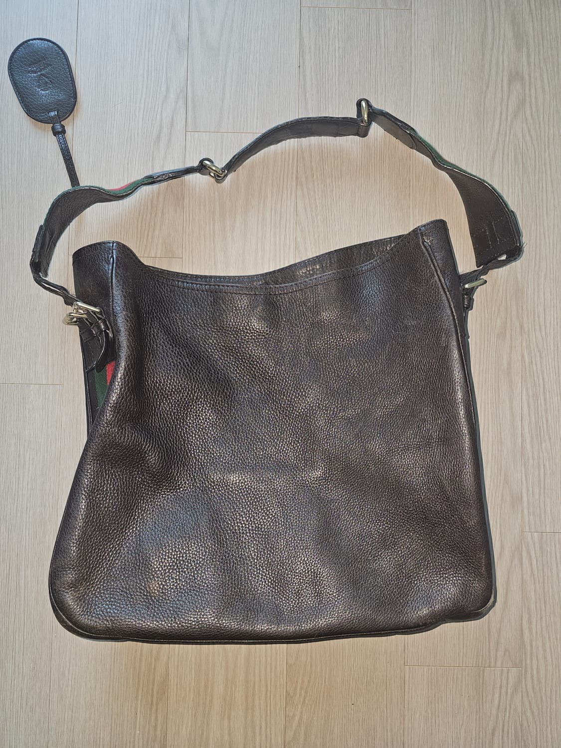 구찌 GUCCI HERITAGE WEB STRAP HOBO BAG 상품이미지4