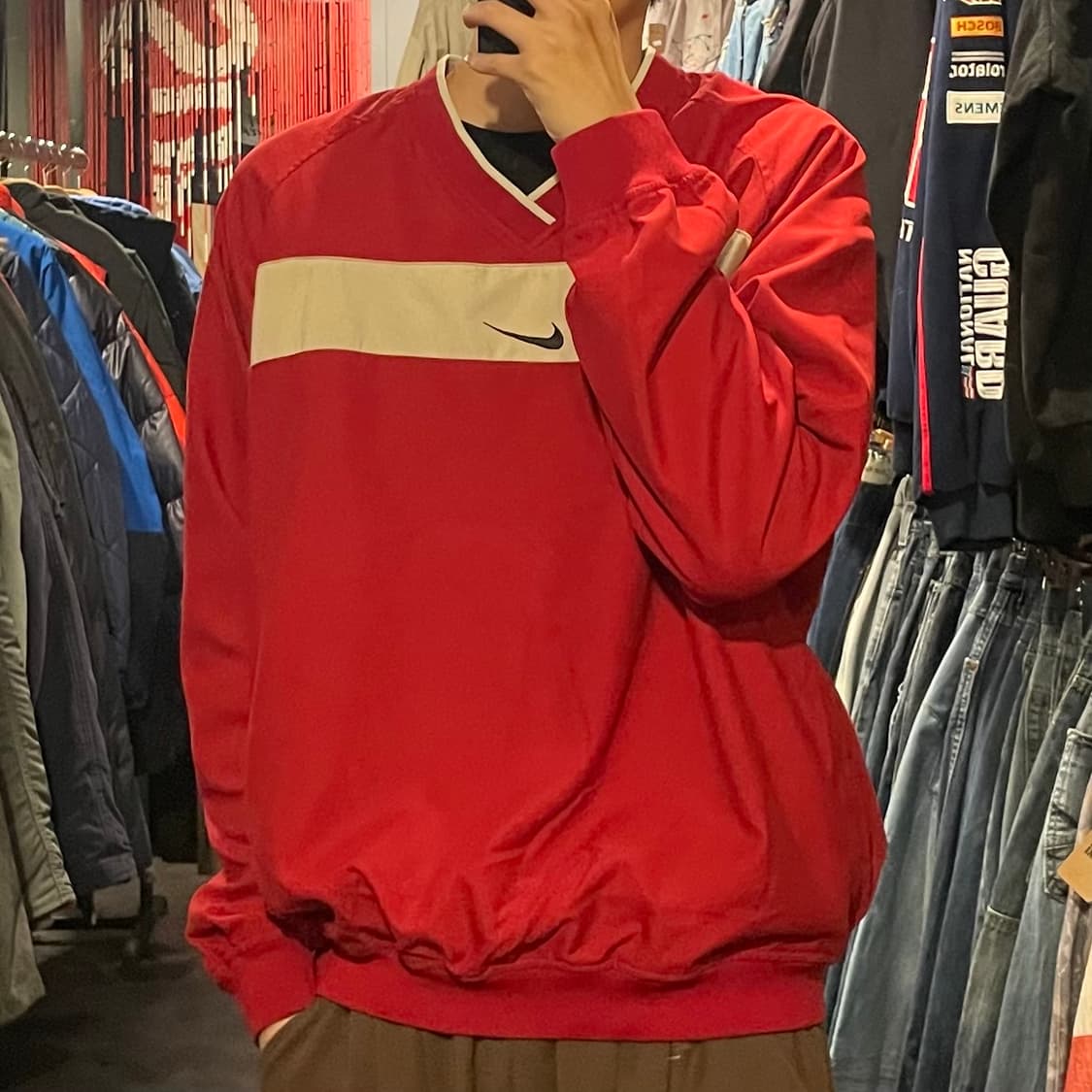 [IM] nike 나이키 레드 투톤 웜업 상품이미지4