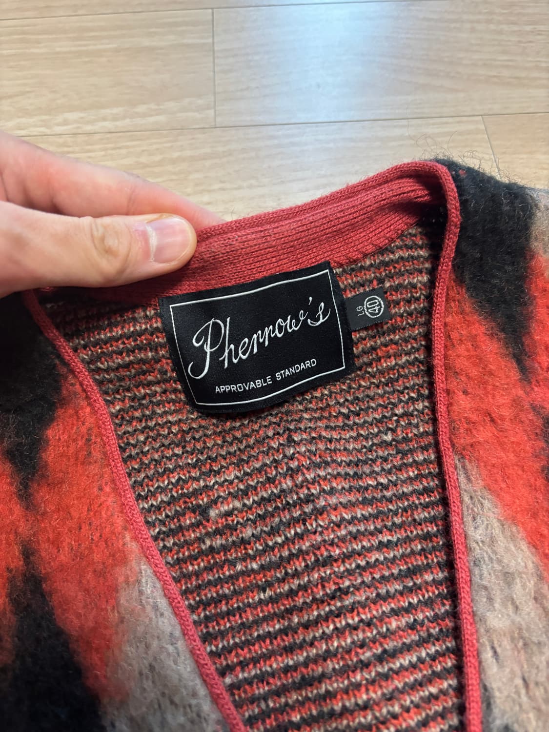 [L] 페로우즈 모헤어 가디건 상품이미지3