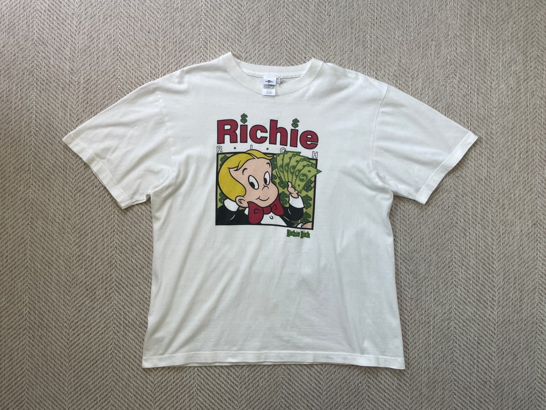 빈티지 코믹스 richie 리치리치 반팔티셔츠 상품이미지1