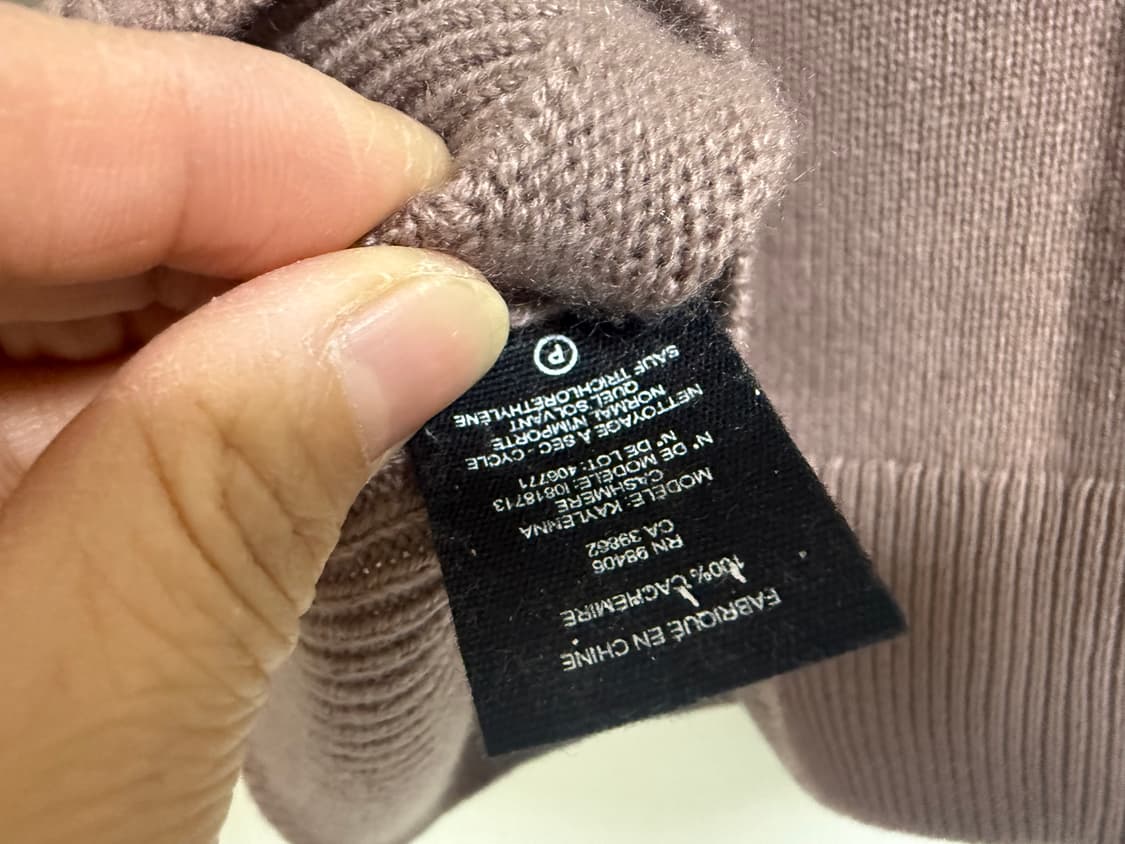 띠어리 캐시미어100 니트 P 상품이미지5