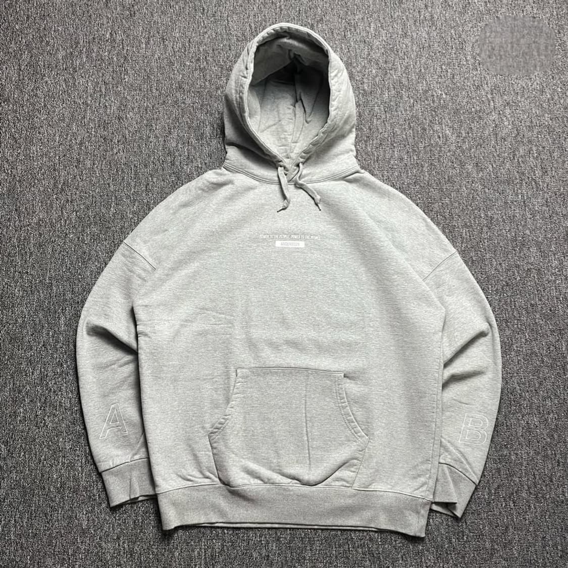 앤더슨벨 후드티 M 상품이미지2