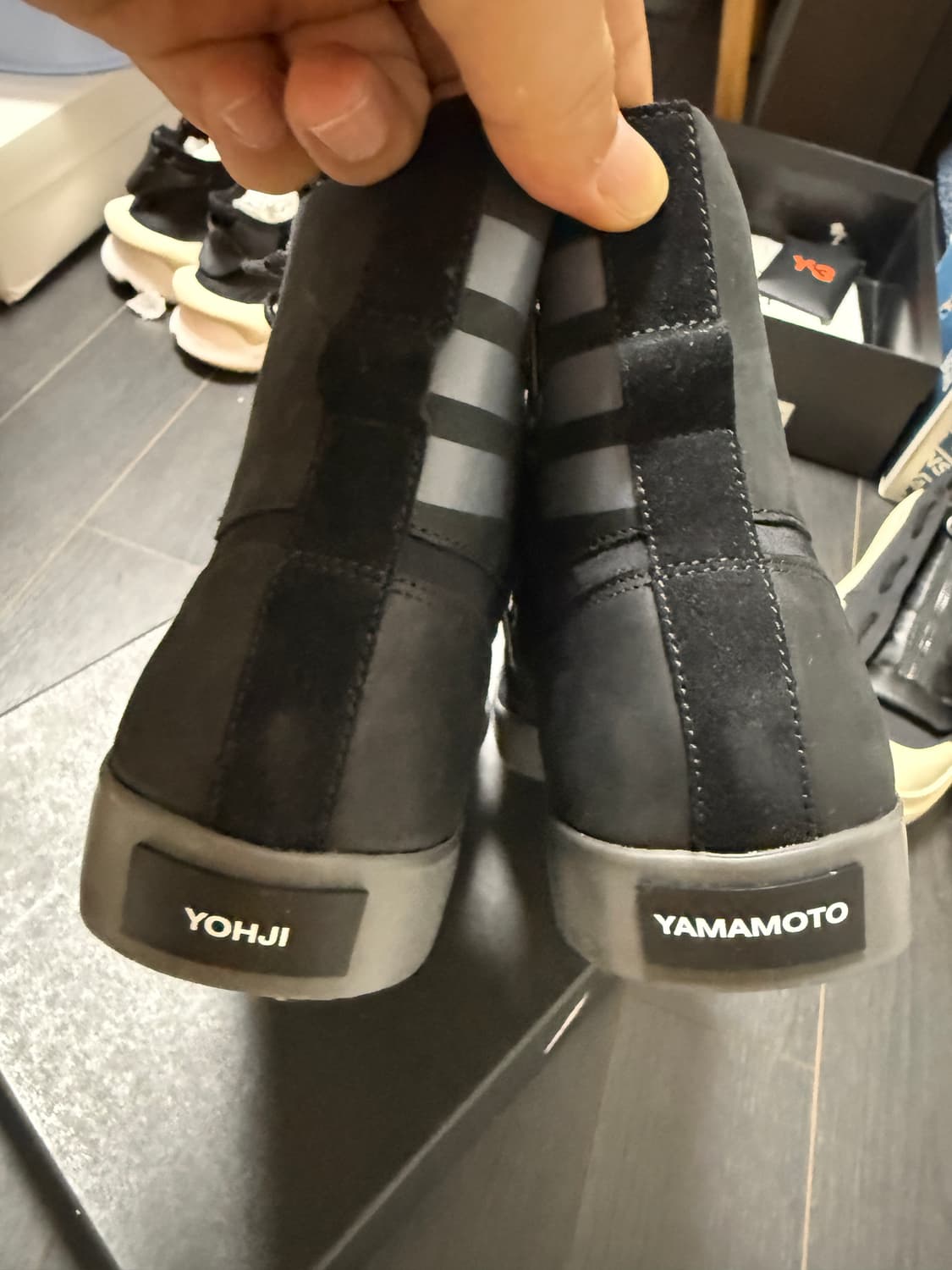 요지 야마모토 Y-3 sen high 새상품 상품이미지4