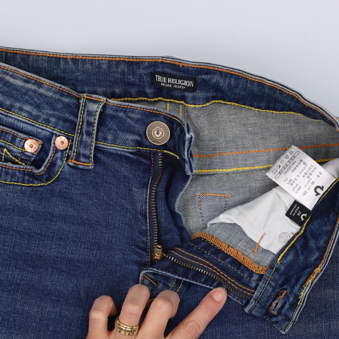 26 트루릴리전 여성 데님팬츠 0402H1 상품이미지6