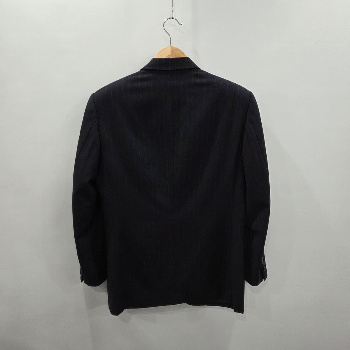 입생로랑 울 스트라이프 블레이저 자켓 37A 상품이미지4