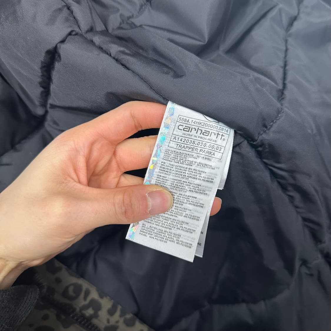 칼하트 WIP 트래퍼 파카 상품이미지4