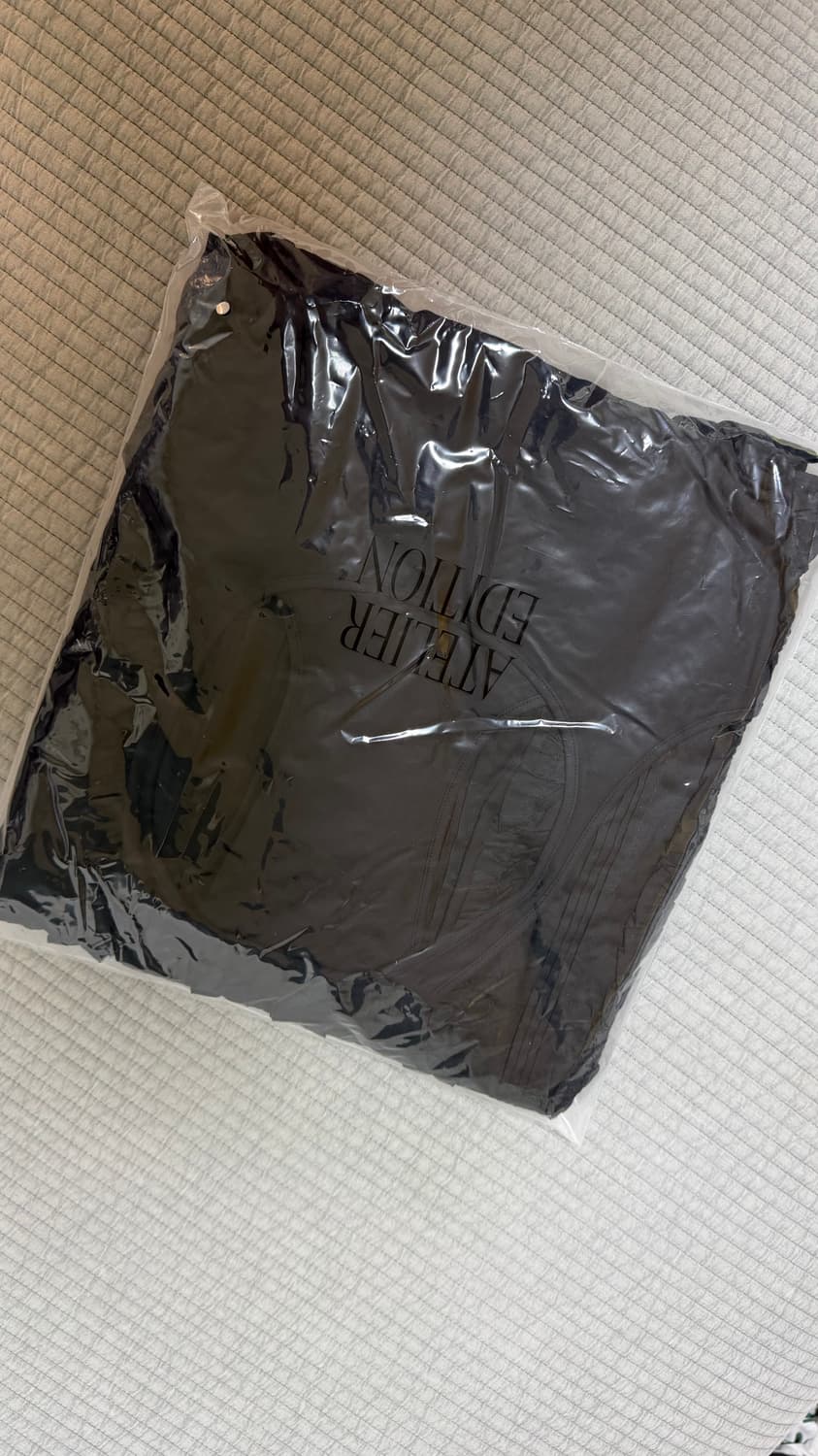 아틀리에 에디션 러플 블랙 드레스 상품이미지4