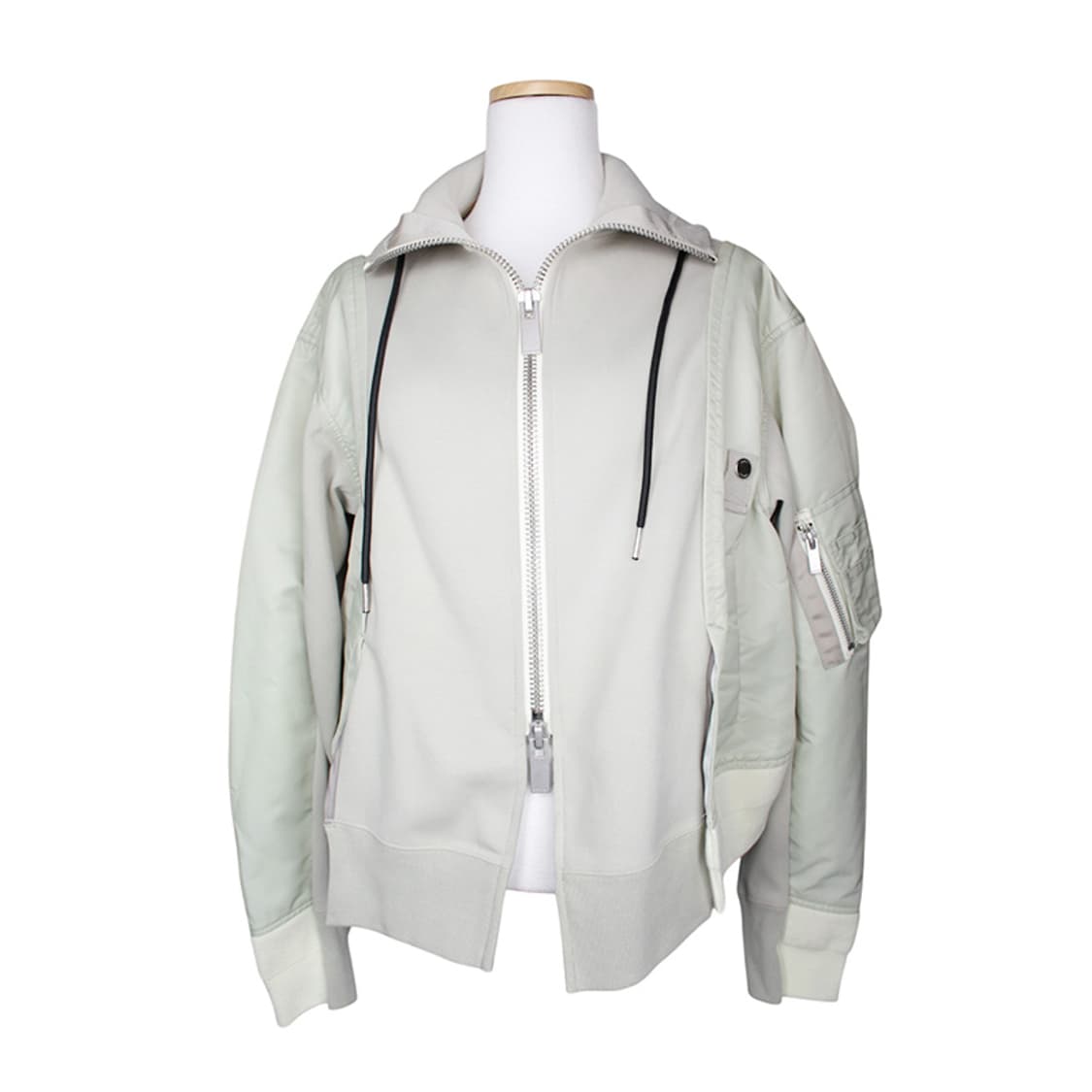 사카이 옐로그린 후드 집업 자켓 66 상품이미지1