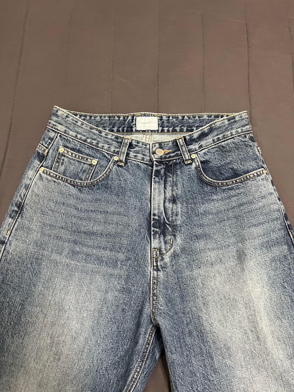 유스 와이드 데님 팬츠 - M(Long) W32 L32 상품이미지2