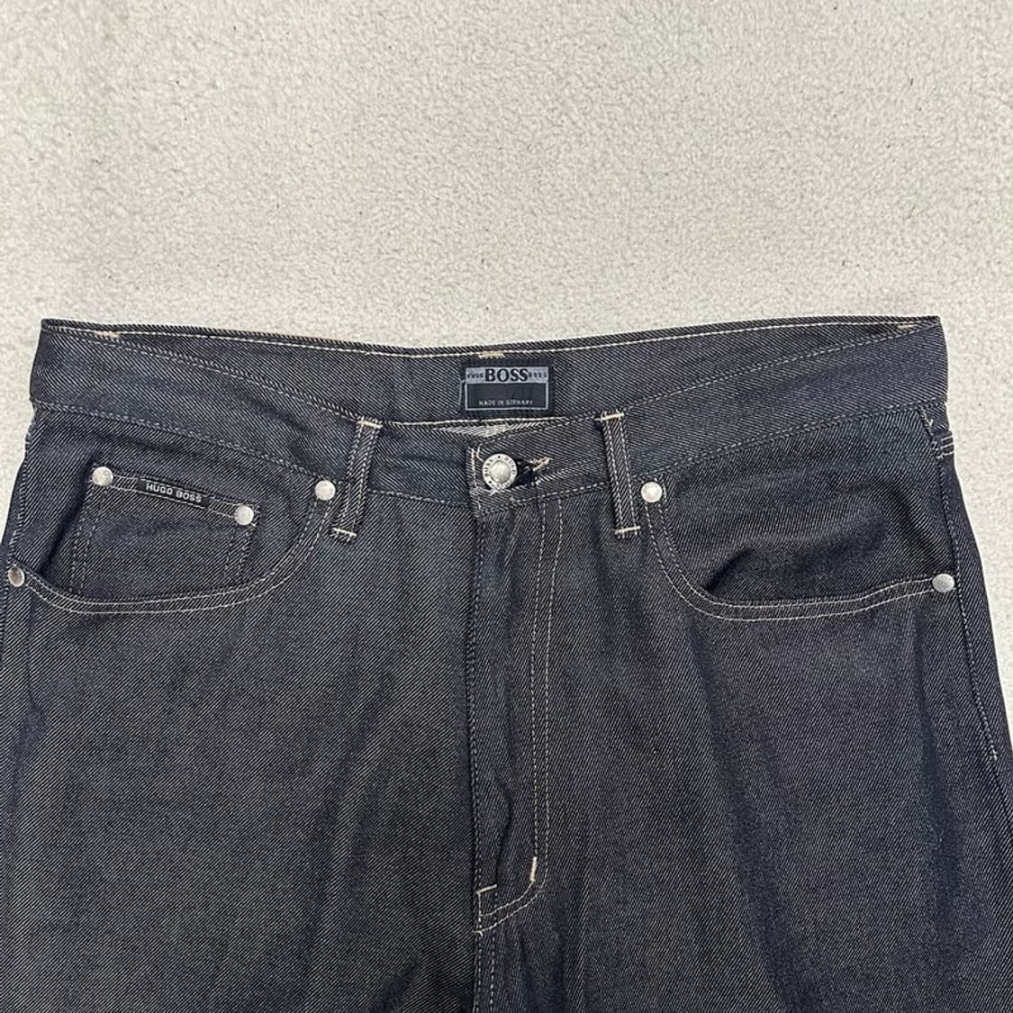 휴고보스 블랙 데님 팬츠 W 34 L 34 상품이미지2