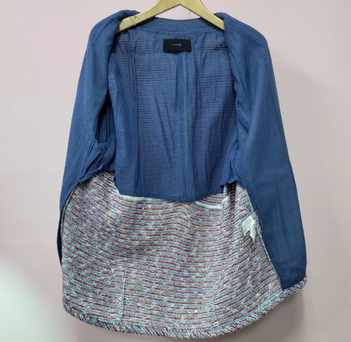 시스템 트위드 재킷 55 상품이미지4