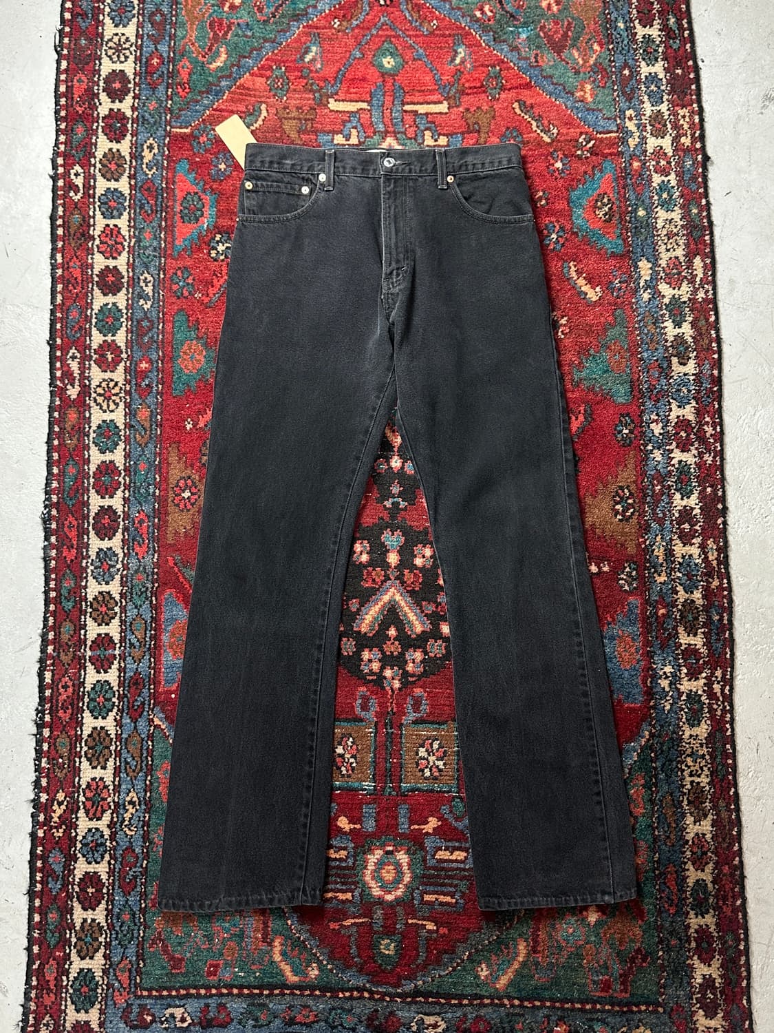 00's 빈티지 리바이스 517 블랙 플레어진 상품이미지1