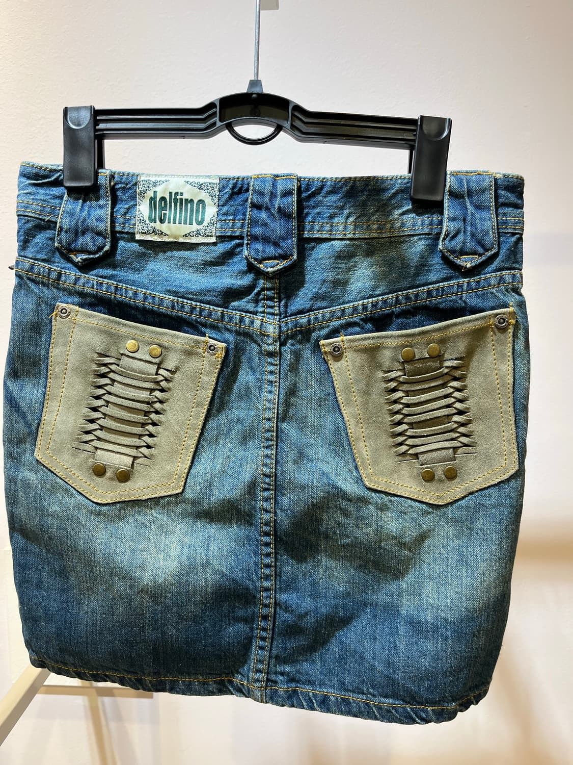 일본 데님 미니스커트 상품이미지2