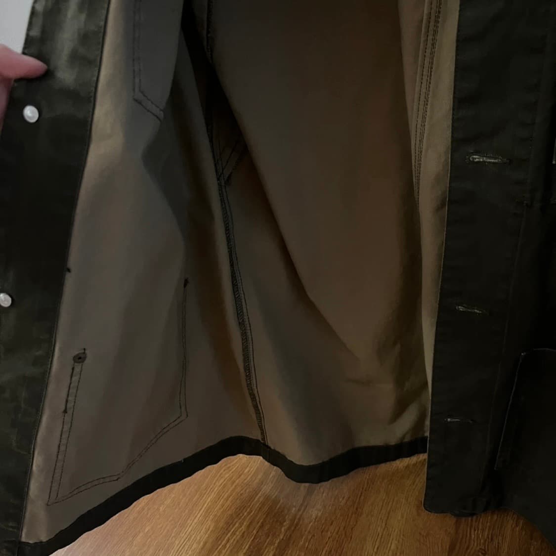 콜롬비아 워크셔츠 자켓 카키 M 상품이미지4