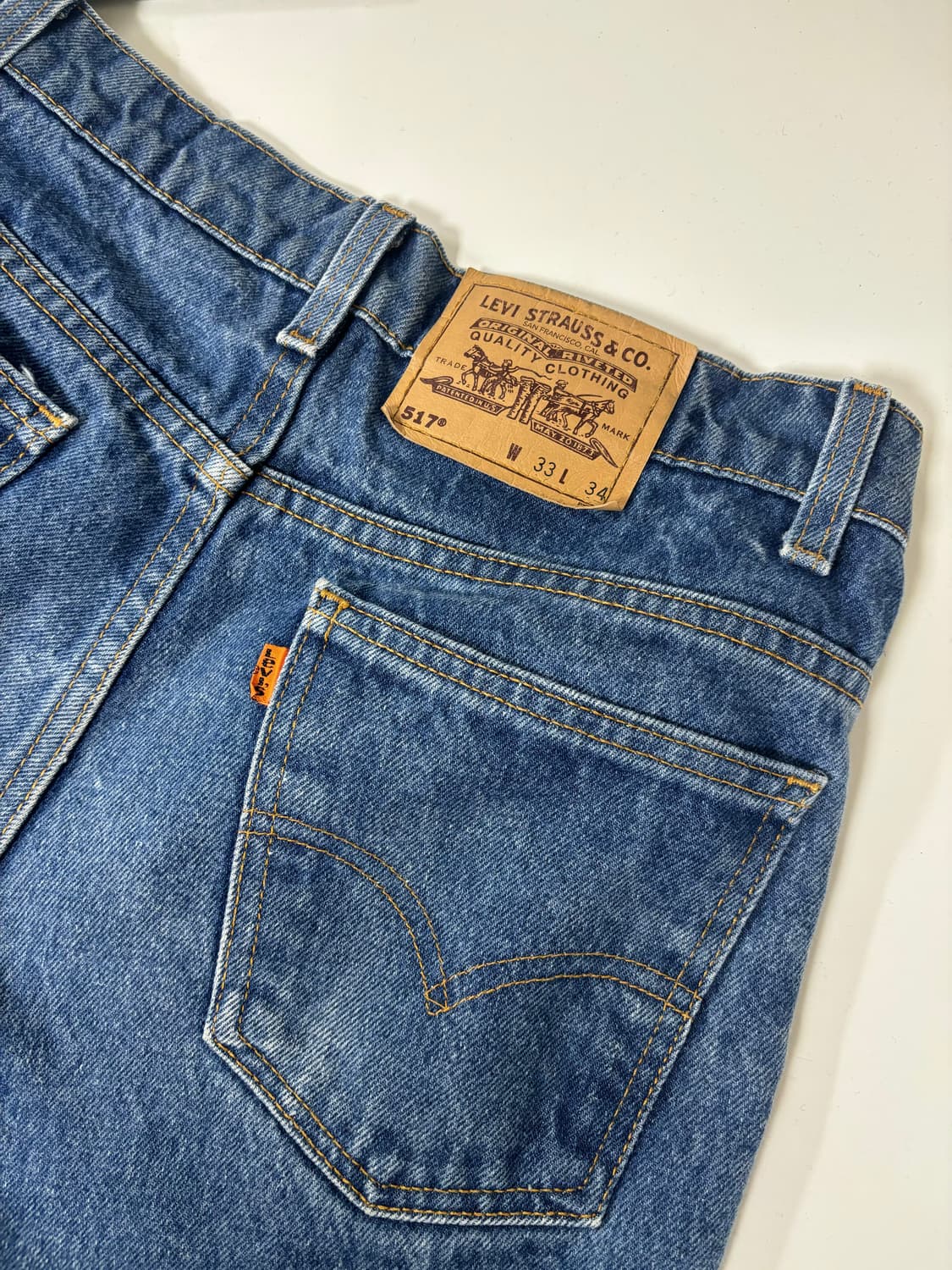 빈티지 리바이스 517 90s 부츠컷 데님 상품이미지3
