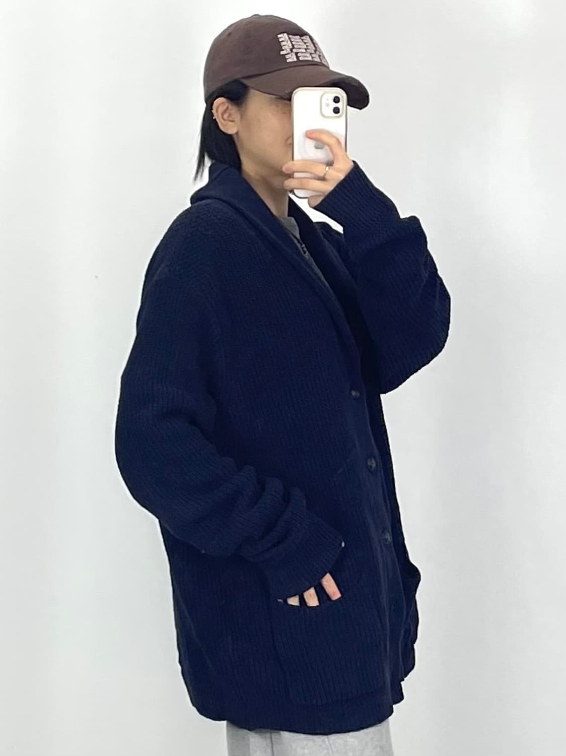 [2XL]폴로 네이비 가디건CK9802 상품이미지3