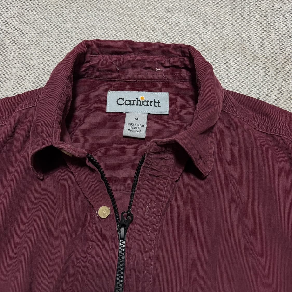 칼하트 코듀로이 커스텀 크롭 자켓 상품이미지2